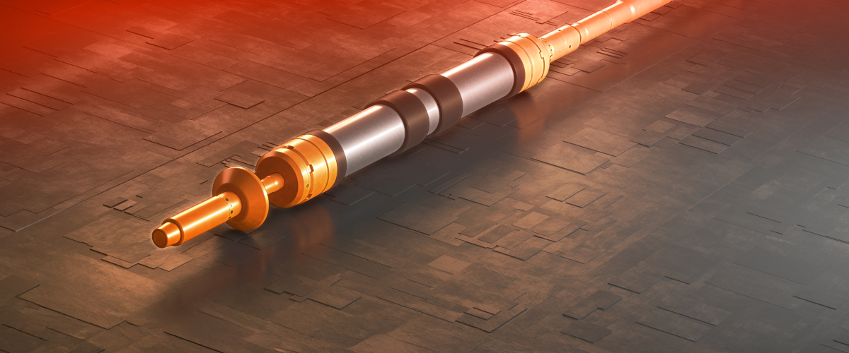 Subsea/ocean-floor scene with parted waters and golden light illuminating the Neptune&trade; trident logo.